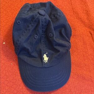 Polo by Ralph Lauren Dark Blue Cap with White Logo